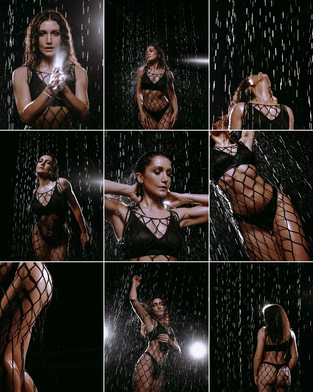 водная фотосессия девушки