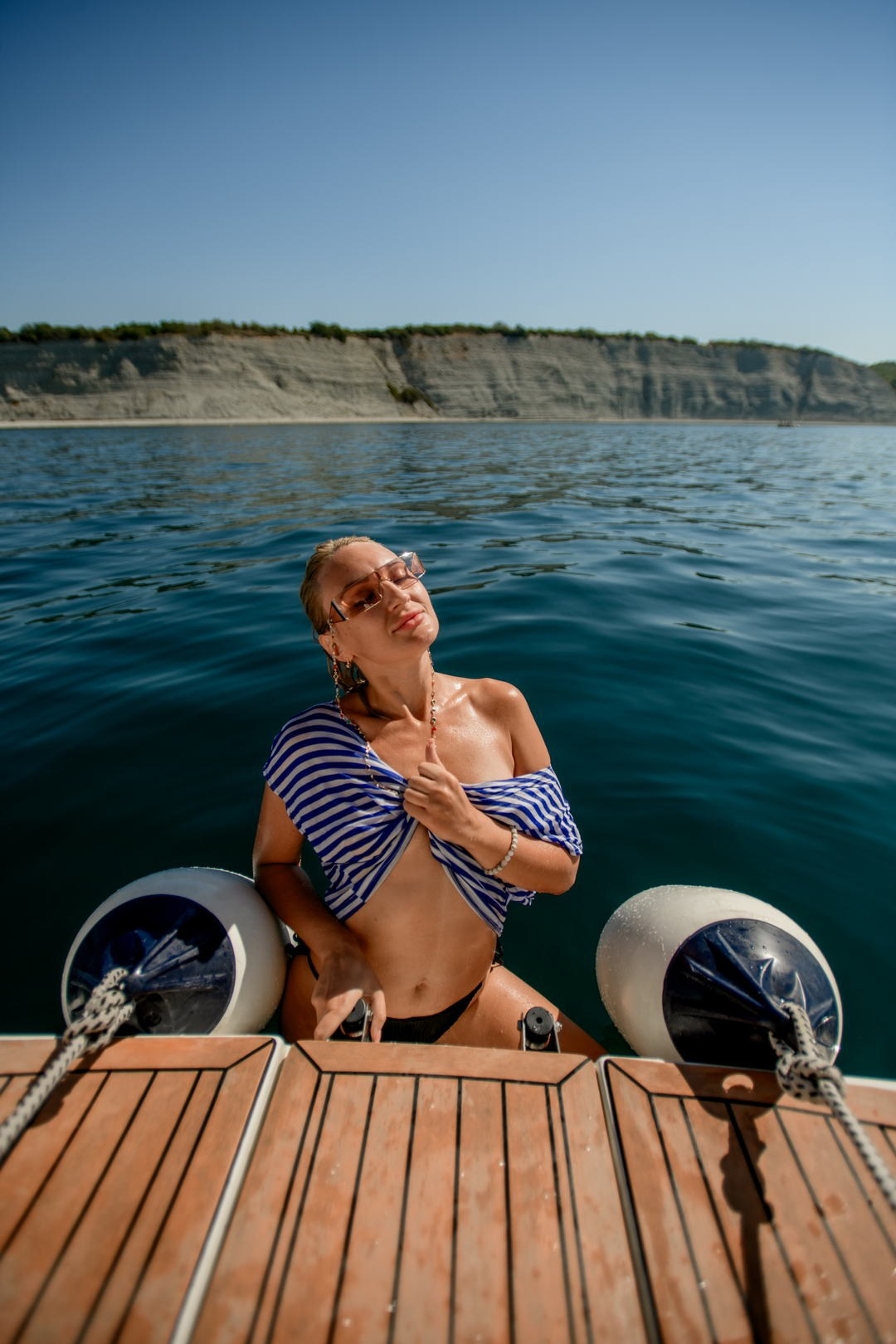 Девичник на яхте в Геленджике — фотограф Жанна Шестопалова