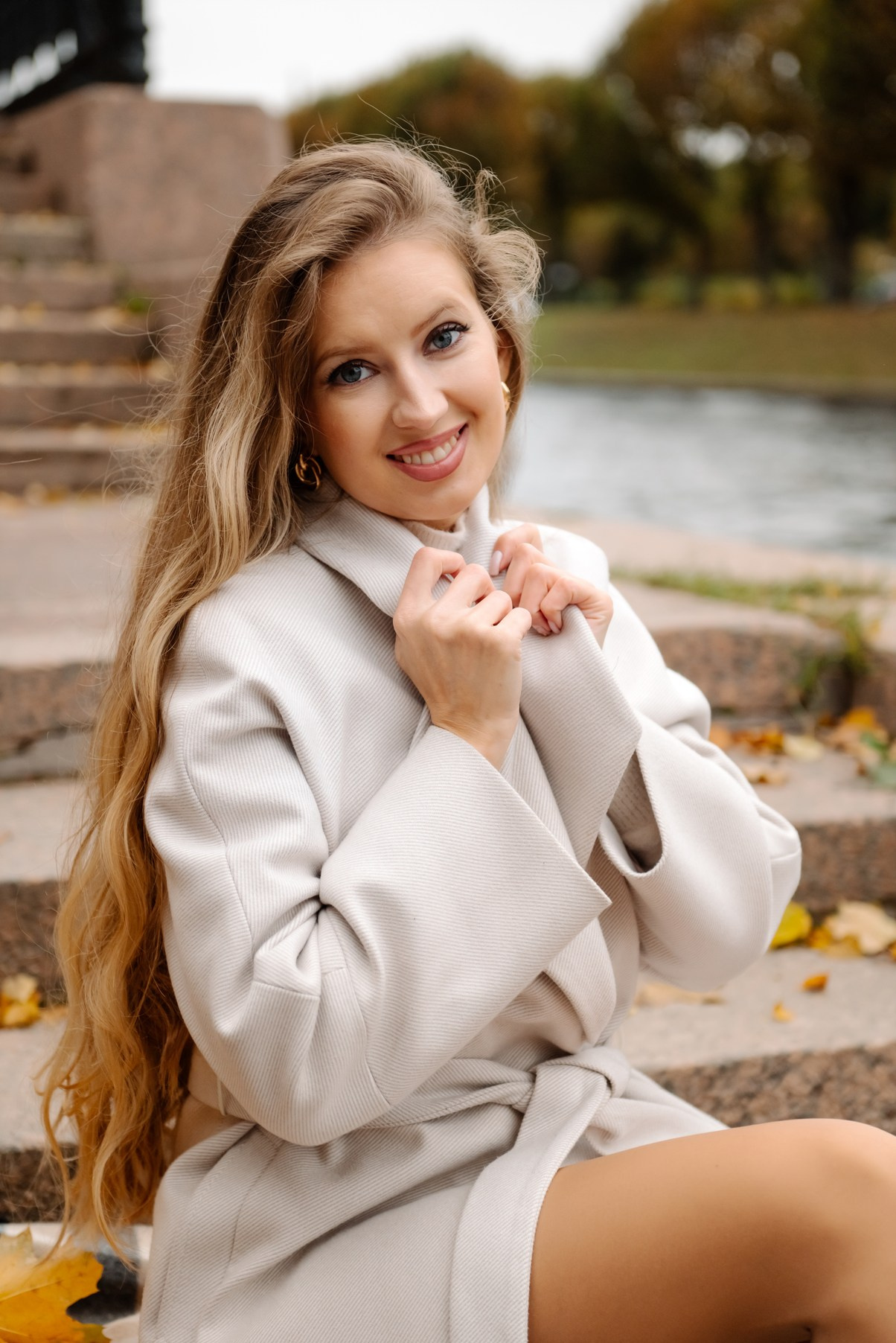 Осенняя фотосессия в Питере в Михайловском саду. Свадебный и сеейный фотограф в Санкт-Петербурге Елена Худякова