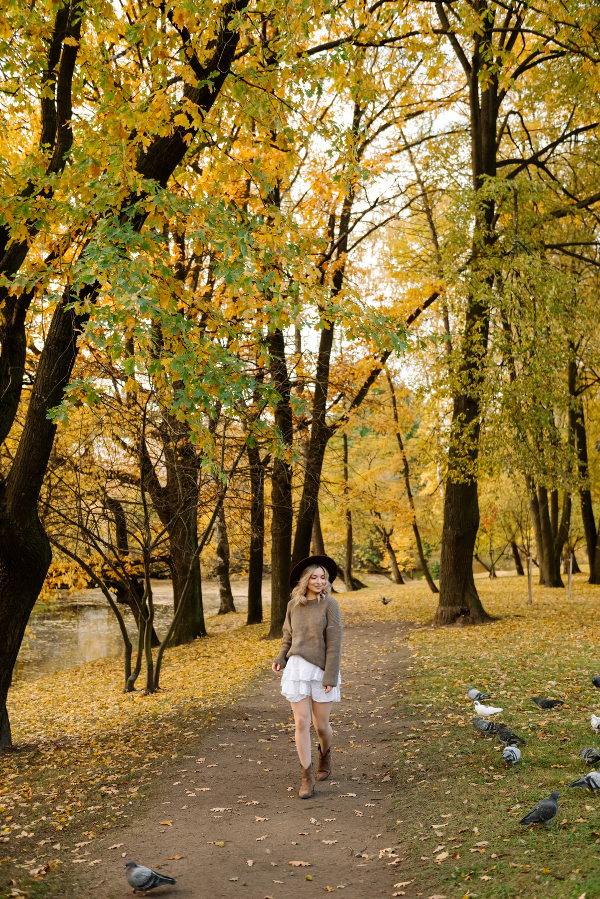Осенняя фотосессия в Питере парк Екатерингоф. Свадебный и сеейный фотограф в Санкт-Петербурге Елена Худякова
