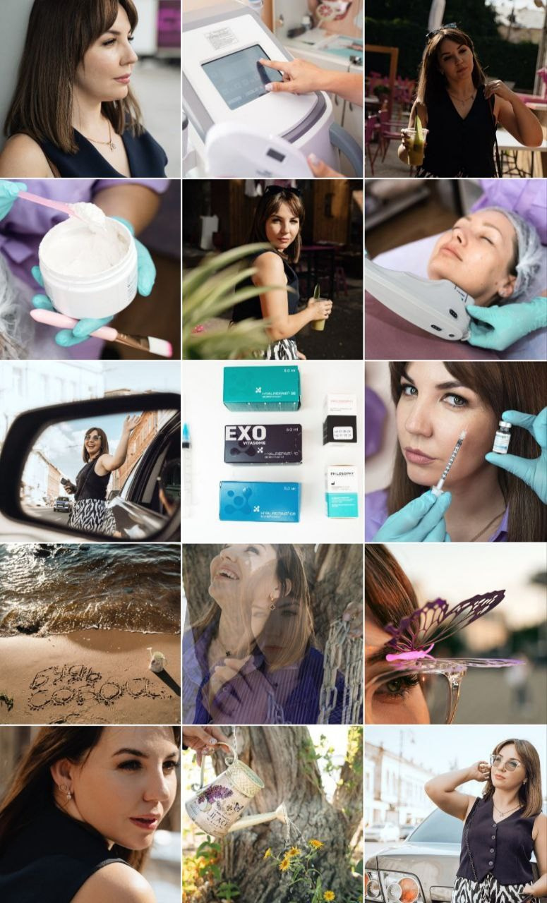 К о с м е т о л о г — п с и х о л о г. Контент фотограф в Москве Кулич Настя