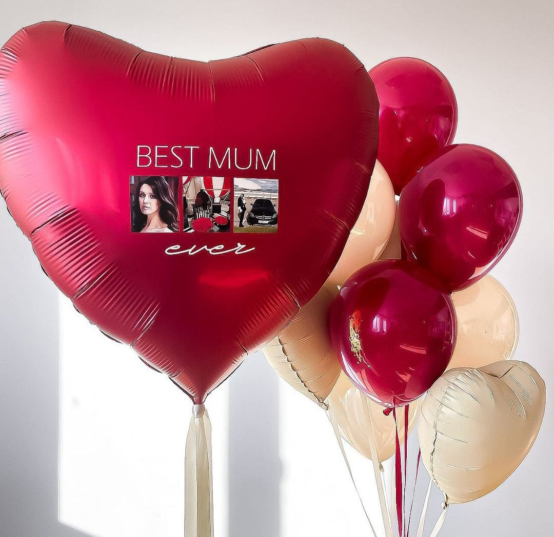 Новинка! Шары с Вашими фотографиями. Аэродизайнер Елена Лин