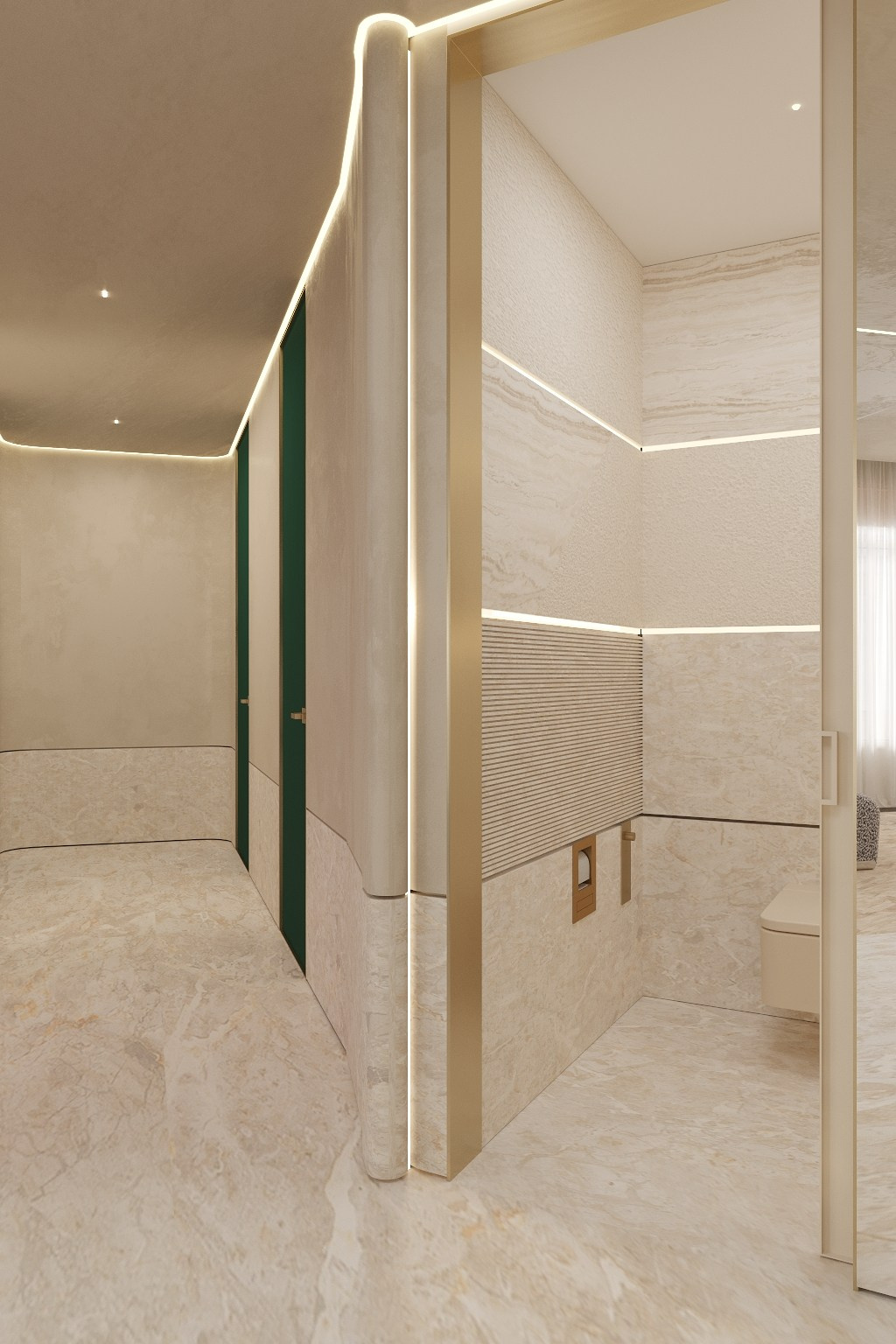 Футуристичная квартира в стиле минимализм. Главная