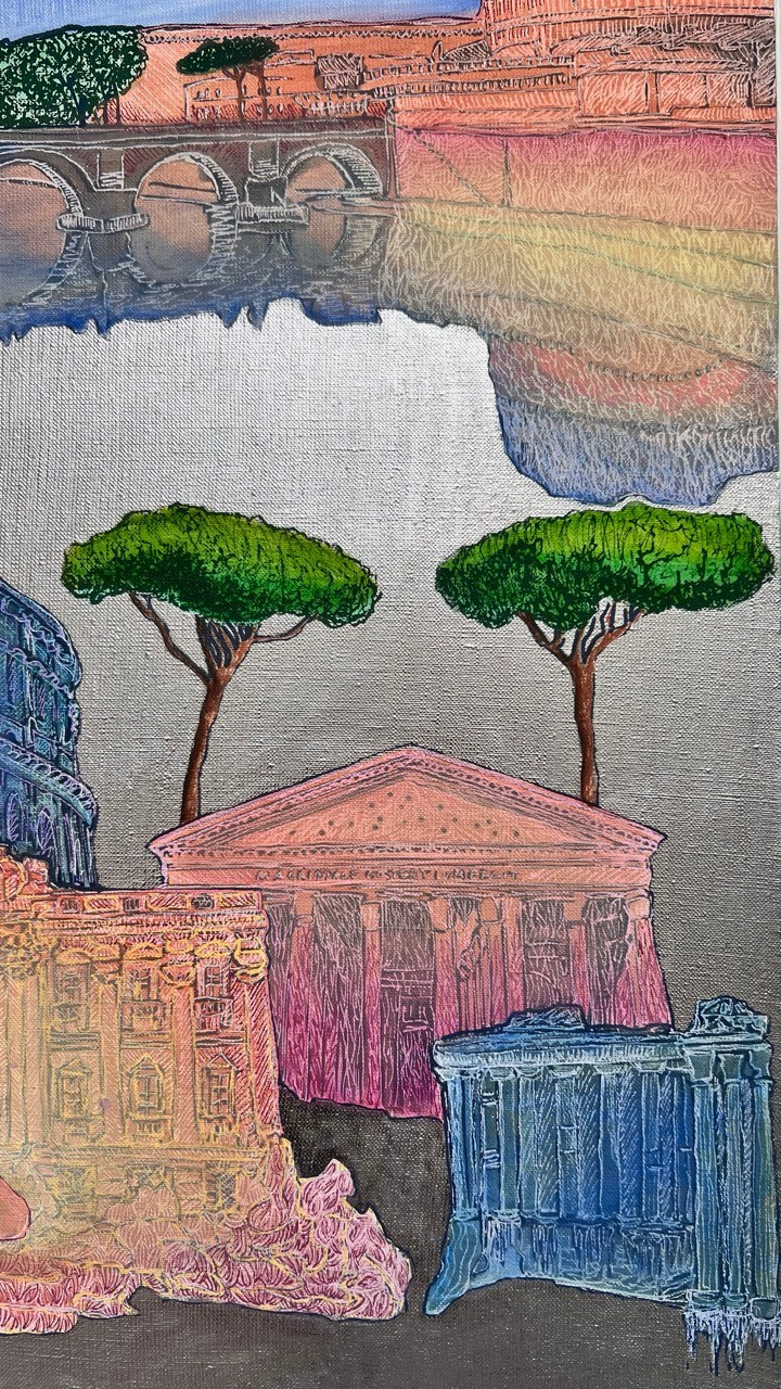 Серия «Калейдоскоп странствий». Картины пейзаж