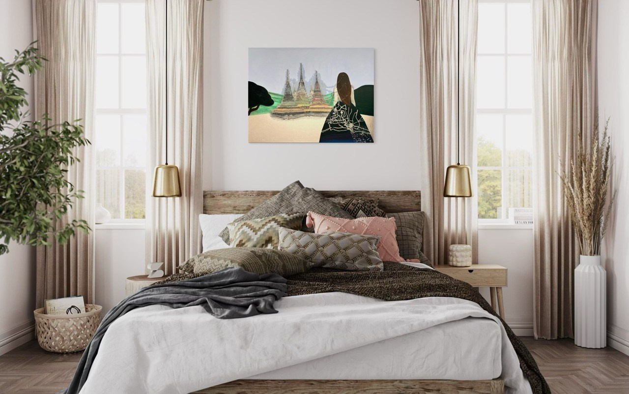 Серия «Волшебница Изумрудного Востока». Картины пейзаж