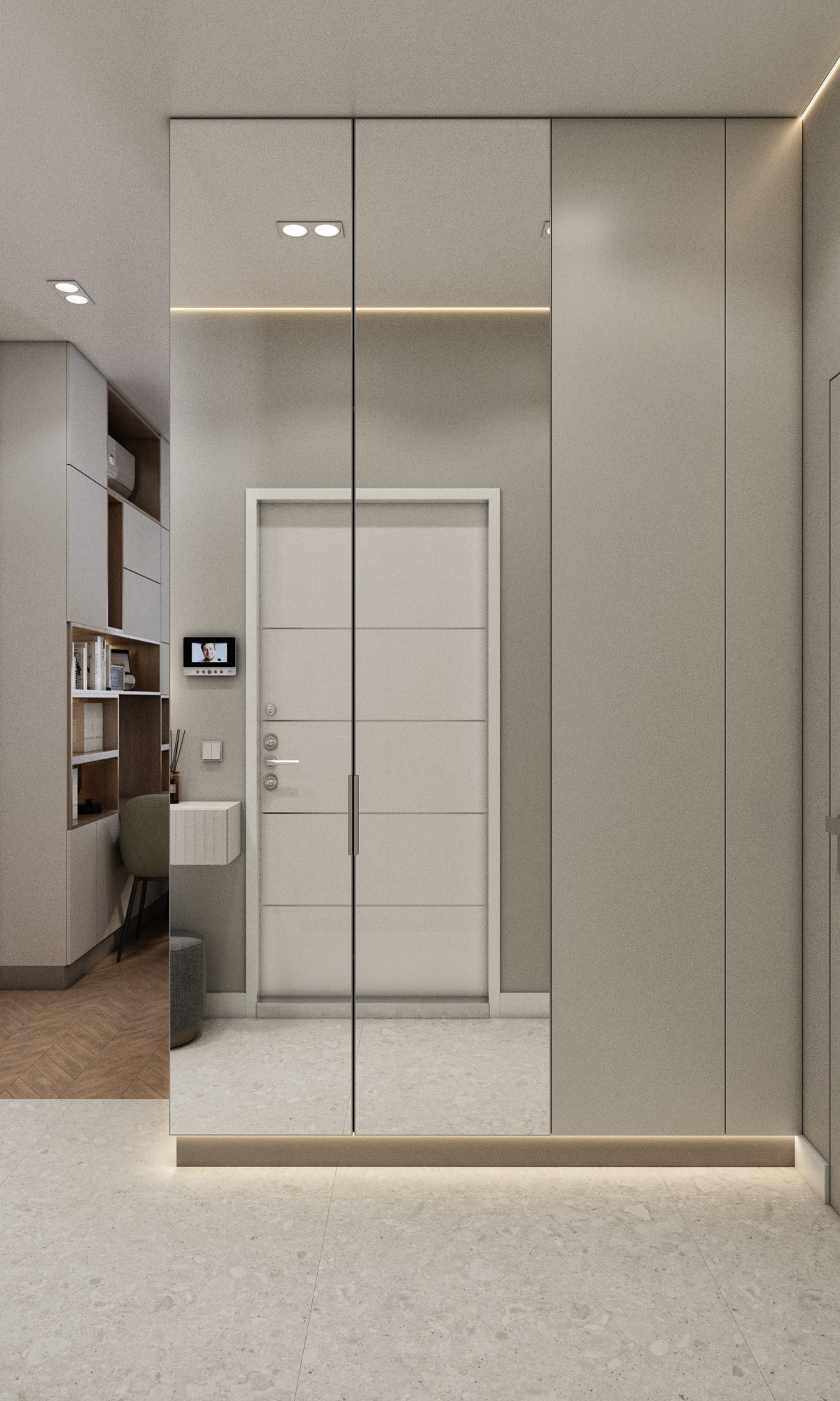 Стильная квартира ЖК Садовый квартал г. Владивосток. Дизайн-проекты жилых и общественных пространств во Владивостоке