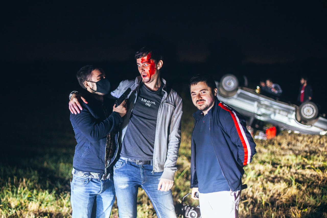 Бэкстейдж съемка рекламы. Фотограф Денис Денисов