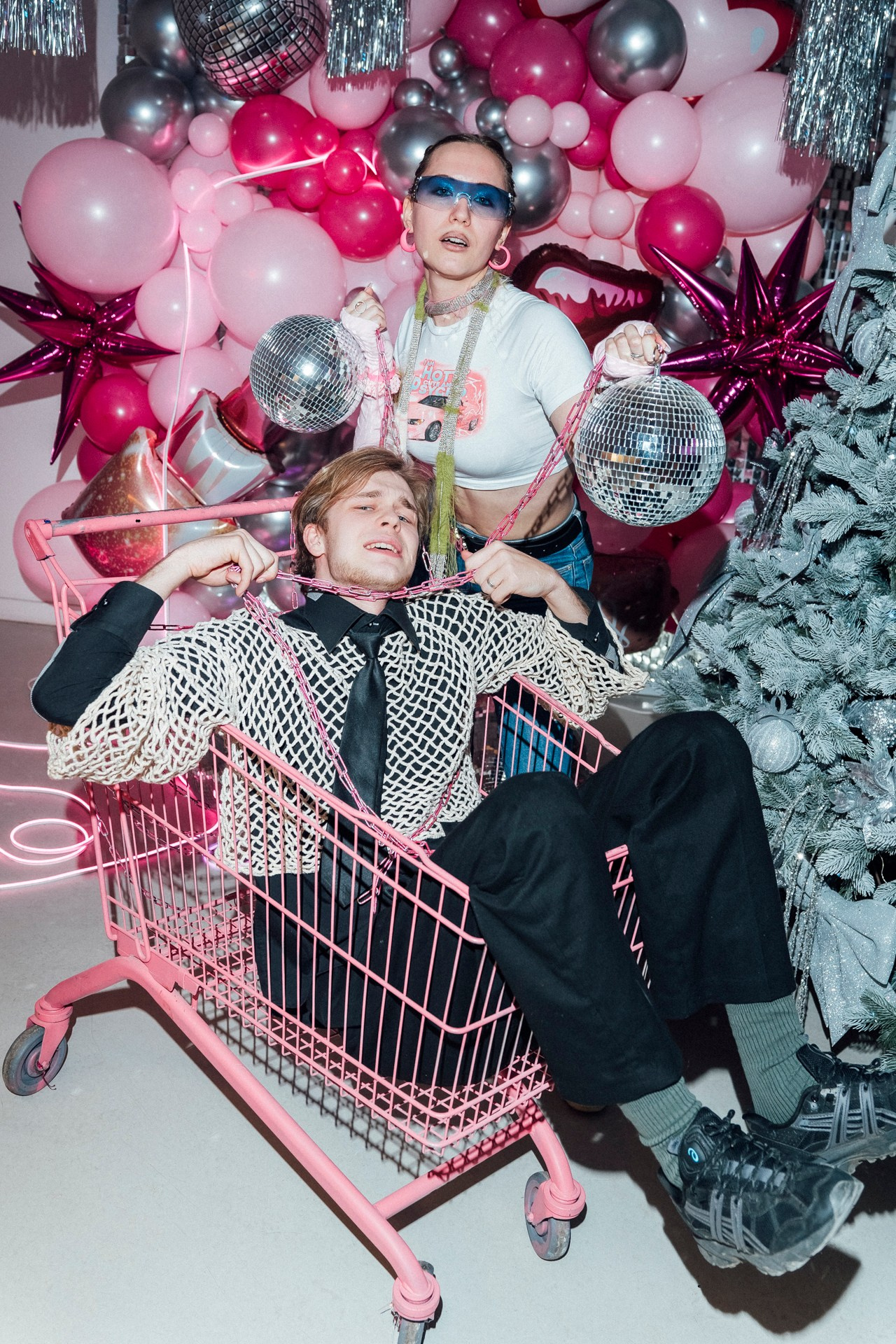 Новый год в стиле 90-х. Фотограф Перминов Никита СПБ