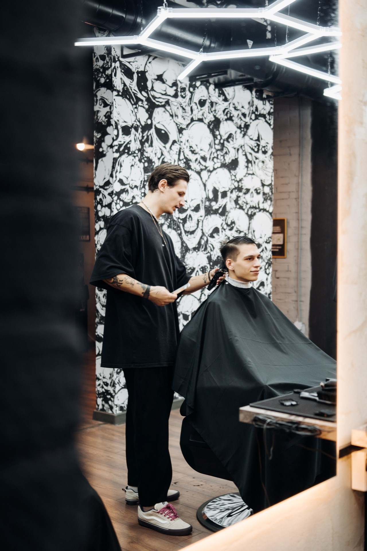 Барбершоп. Репортажный фотограф Санкт-Петербург