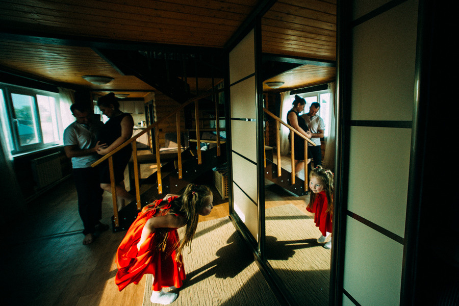 В ожидании Ванюши. Семейный фотограф в Перми Ольга Гилева. Выпускные альбомы