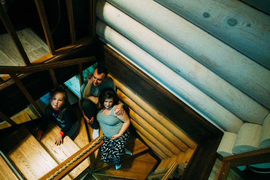 В ожидании Ванюши. Семейный фотограф в Перми Ольга Гилева. Выпускные альбомы