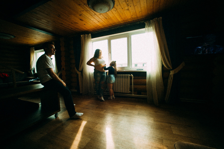 В ожидании Ванюши. Семейный фотограф в Перми Ольга Гилева. Выпускные альбомы