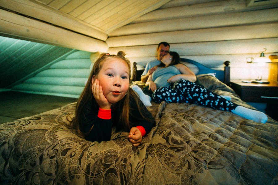 В ожидании Ванюши. Семейный фотограф в Перми Ольга Гилева. Выпускные альбомы