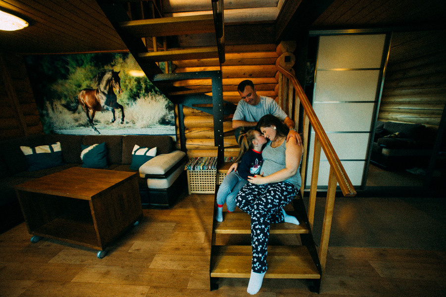 В ожидании Ванюши. Семейный фотограф в Перми Ольга Гилева. Выпускные альбомы