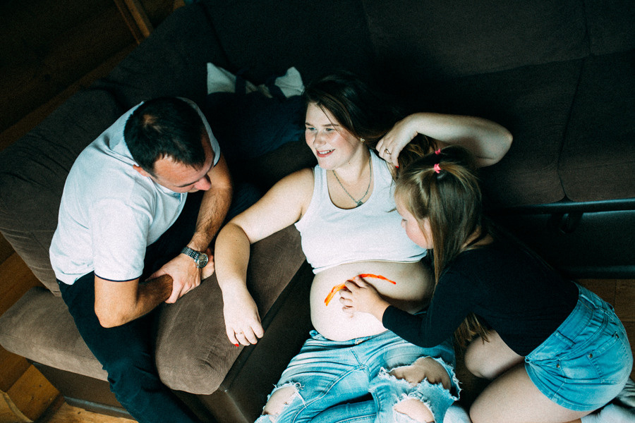 В ожидании Ванюши. Семейный фотограф в Перми Ольга Гилева. Выпускные альбомы