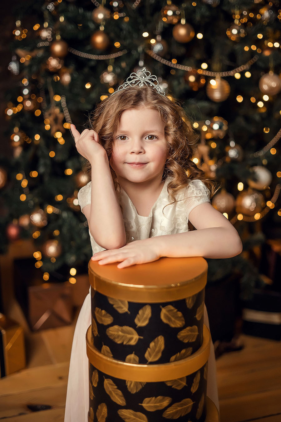 Новогодний серпантин. Семейный фотограф в Перми Ольга Гилева. Выпускные альбомы