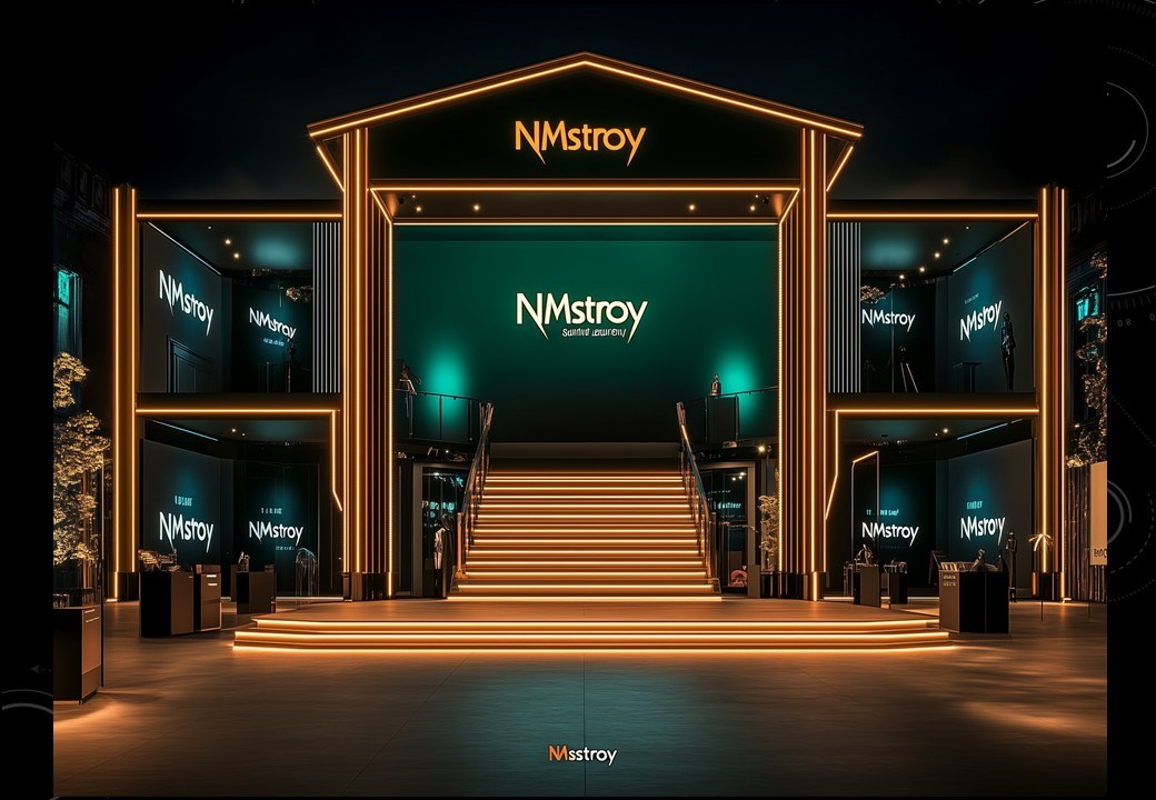 Концепция декора для корпоративного мероприятия в стиле «Лас-Вегас» для LAZAR DECOR. Главная