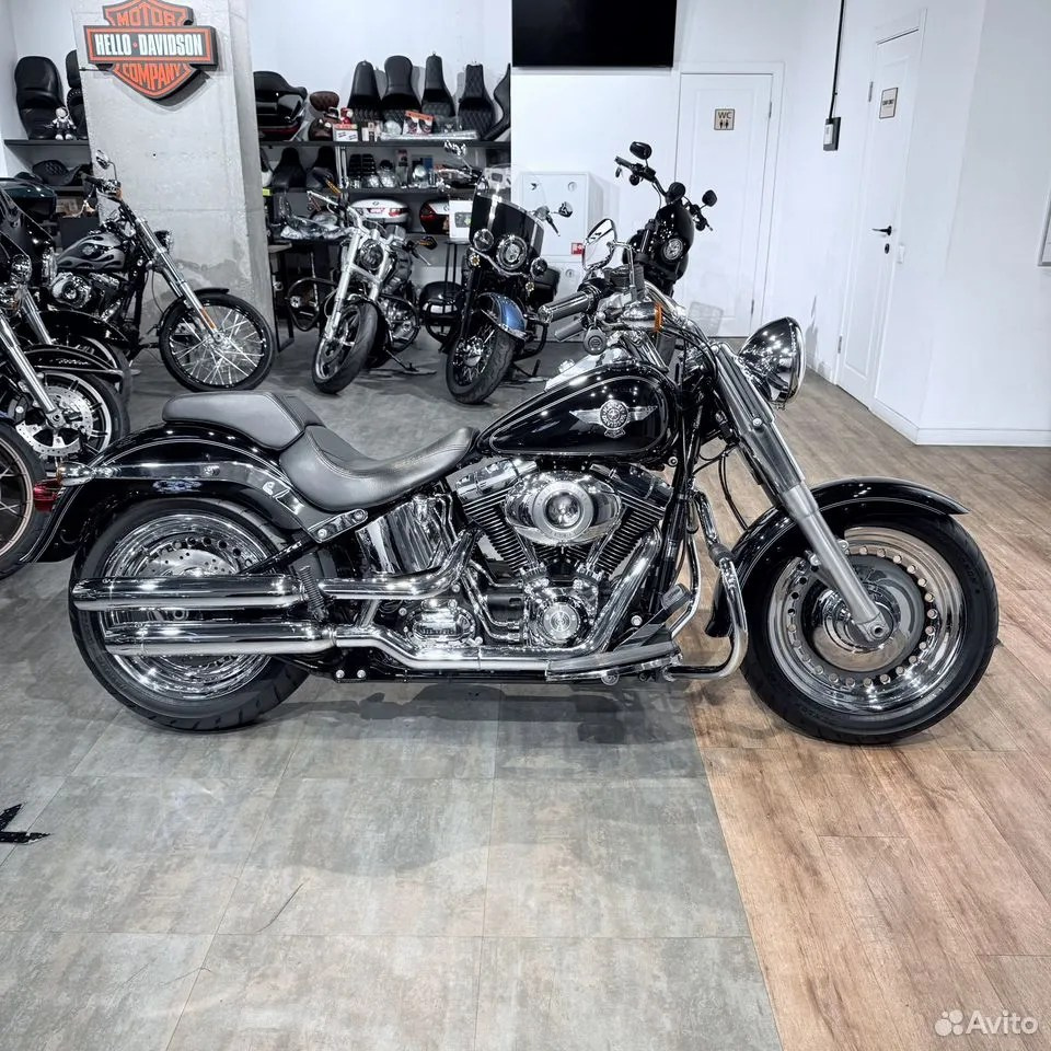 2014 Fat Boy АВS Vivid Вlаck Chromе Еdition. Hello Davidson, Москва. Только хорошие мотоциклы…