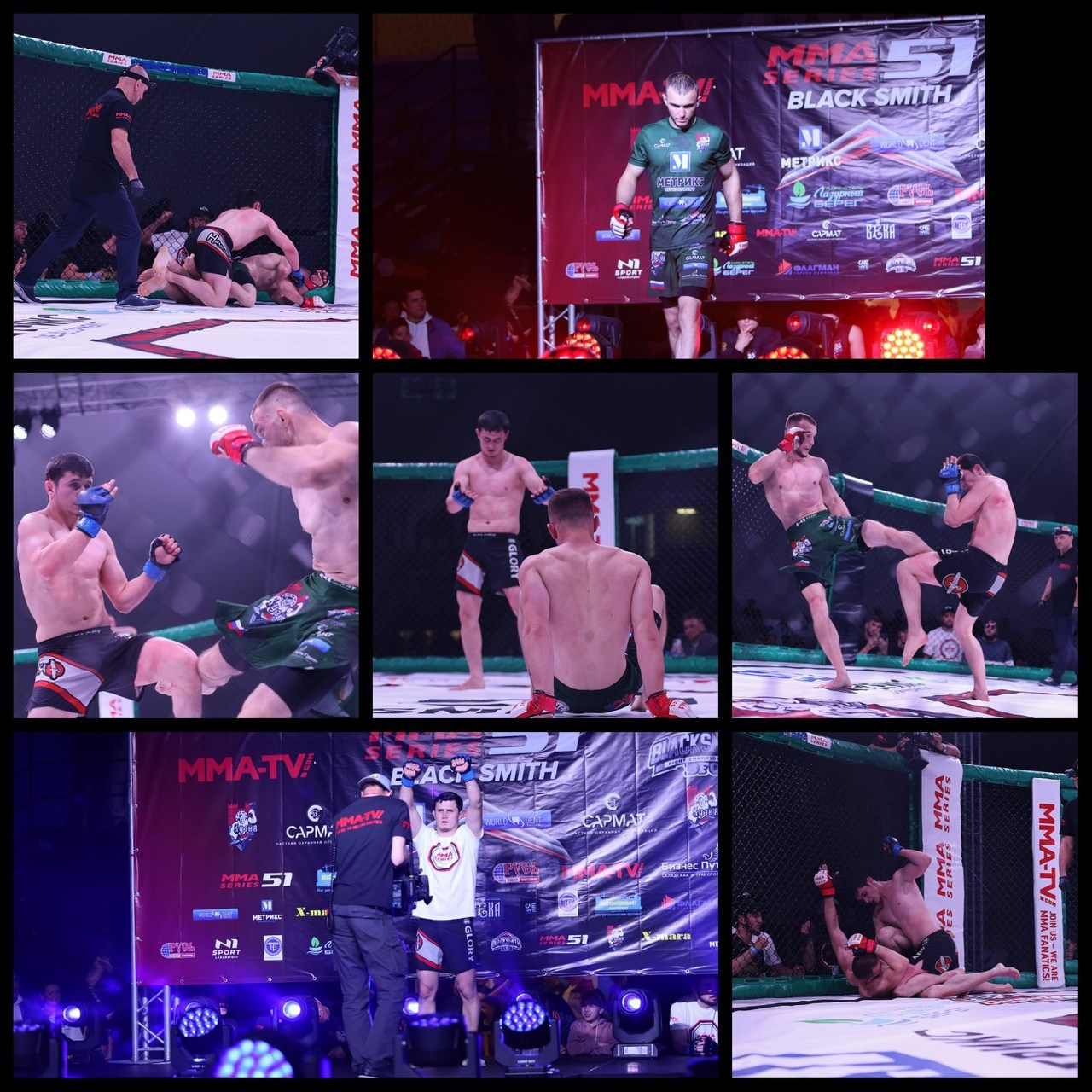 BlackSmith Fight Championship. Репортажный фотограф Анапа