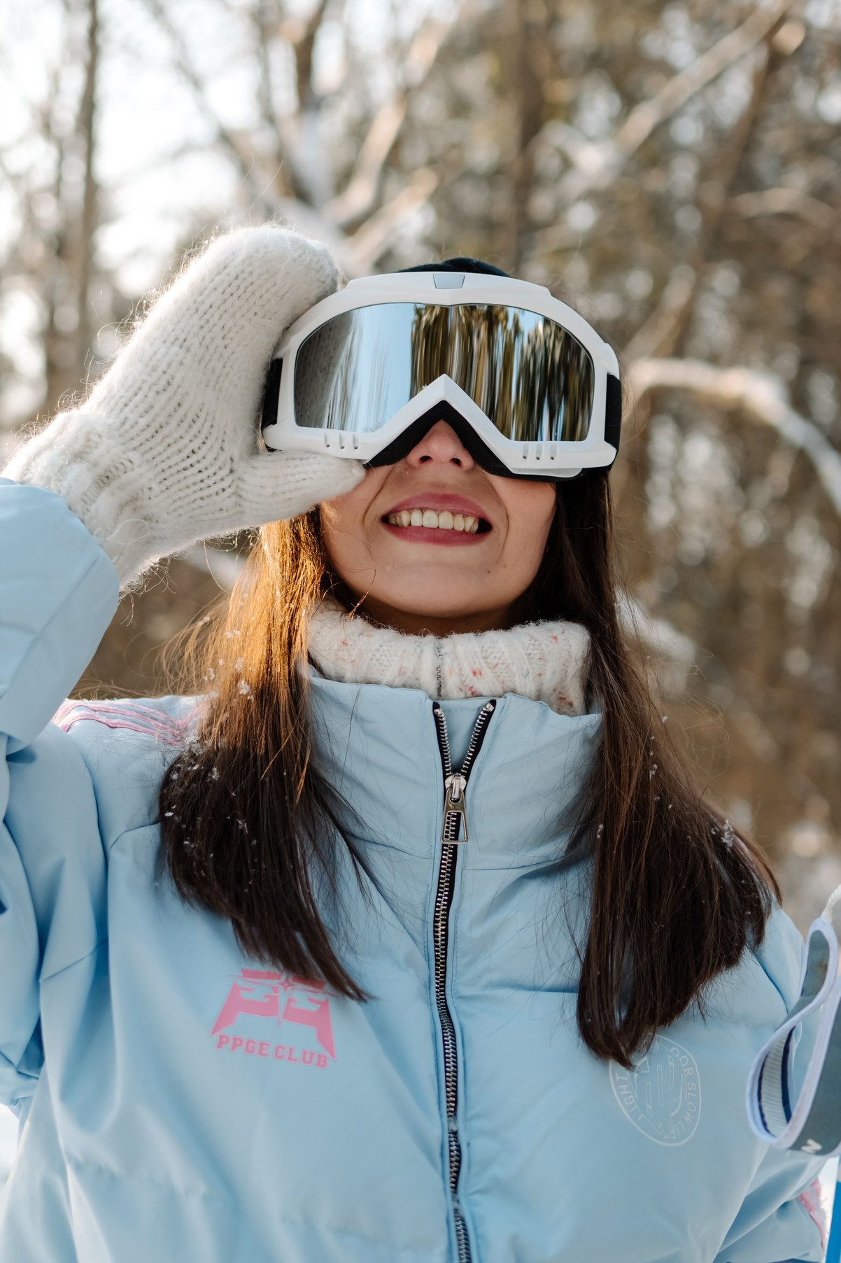 Прогулка с лыжами. Свадебный и семейный фотограф в Санкт-Петербурге Елена Худякова