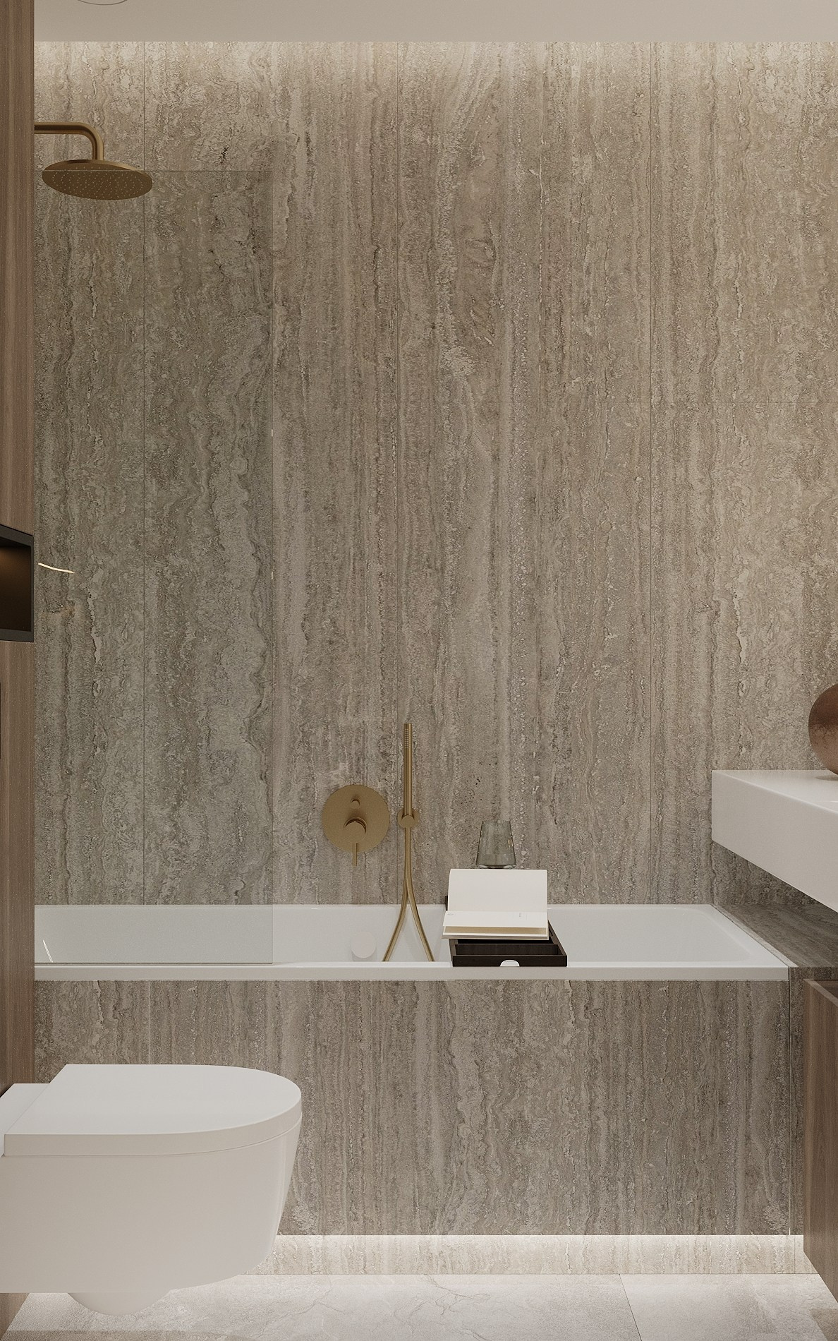 ЖК НОВАЯ БОРОВАЯ S60 м. кв. Дизайн интерьера TATA VOLK