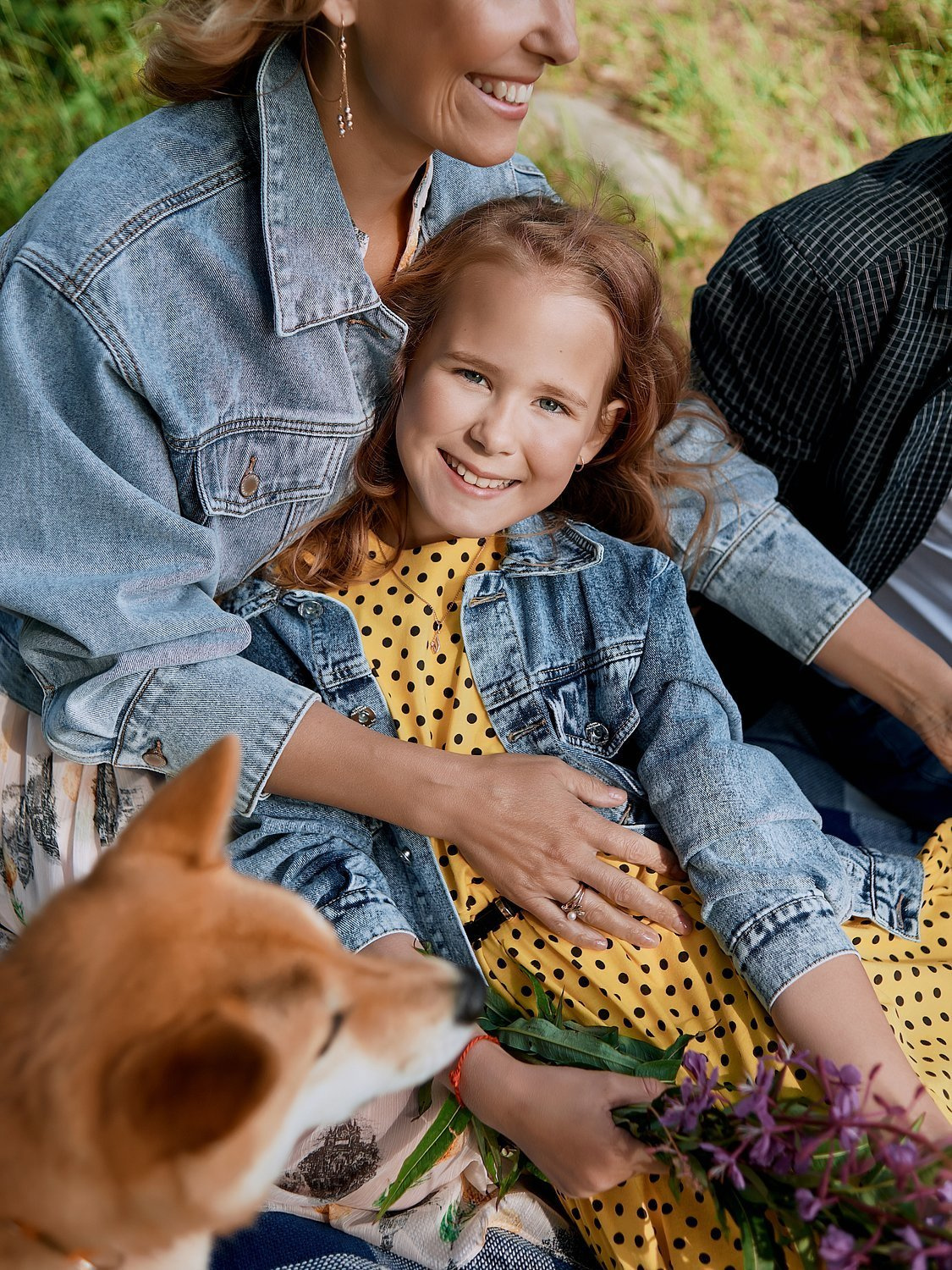 Семейная прогулка с Ами. Портретный фотограф в Санкт-Петербурге
