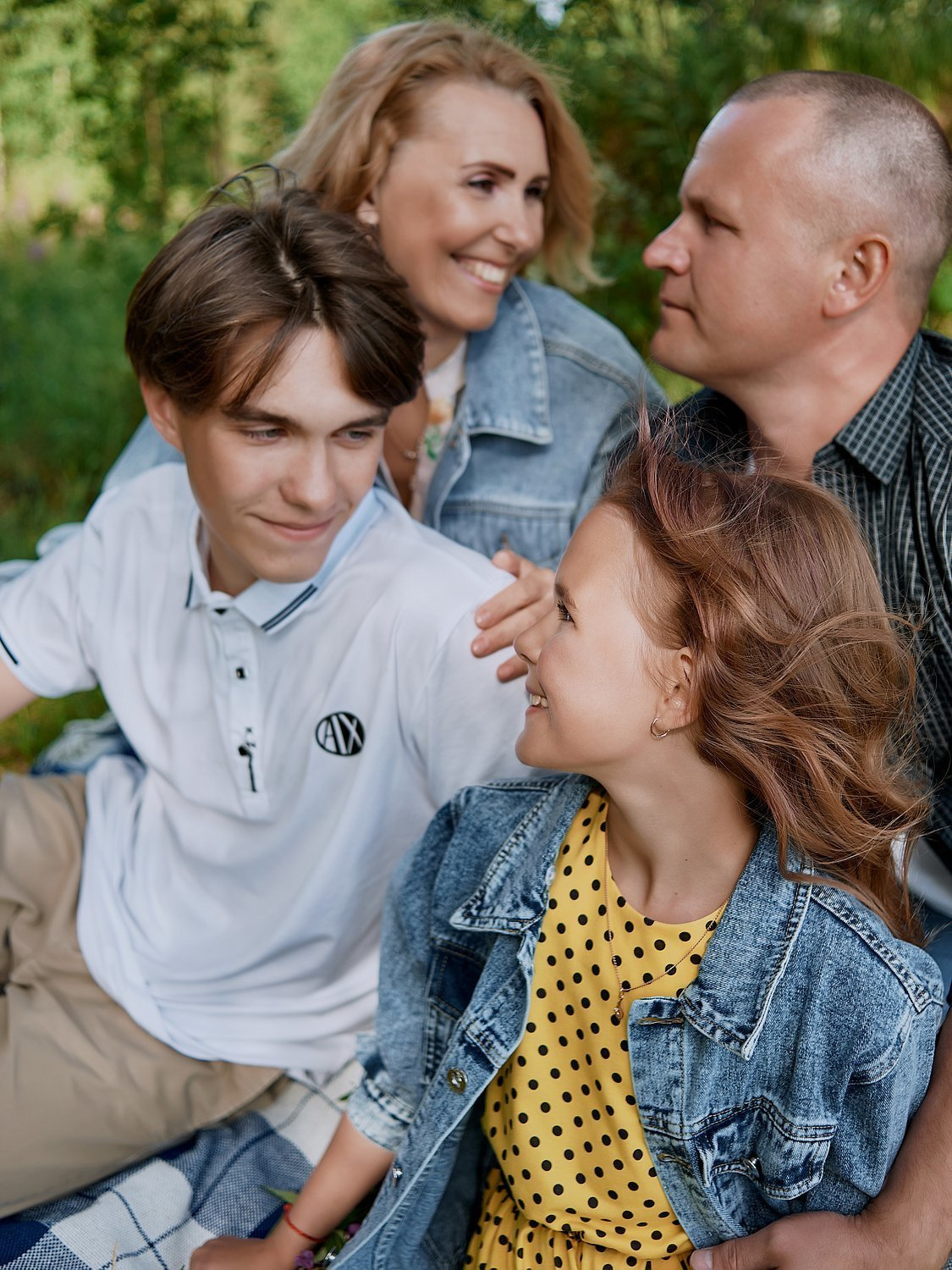 Семейная прогулка с Ами. Портретный фотограф в Санкт-Петербурге