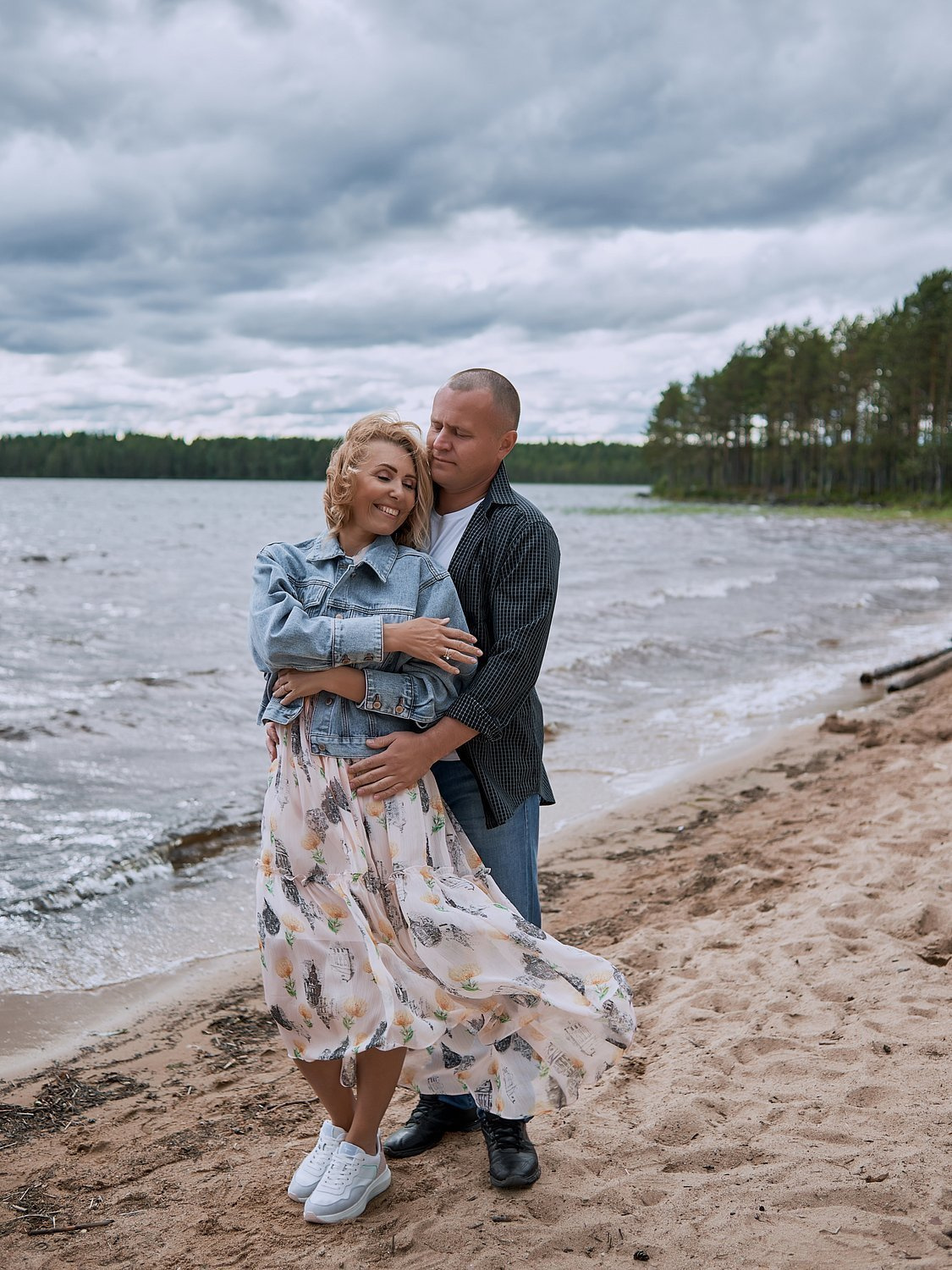 Семейная прогулка с Ами. Портретный фотограф в Санкт-Петербурге