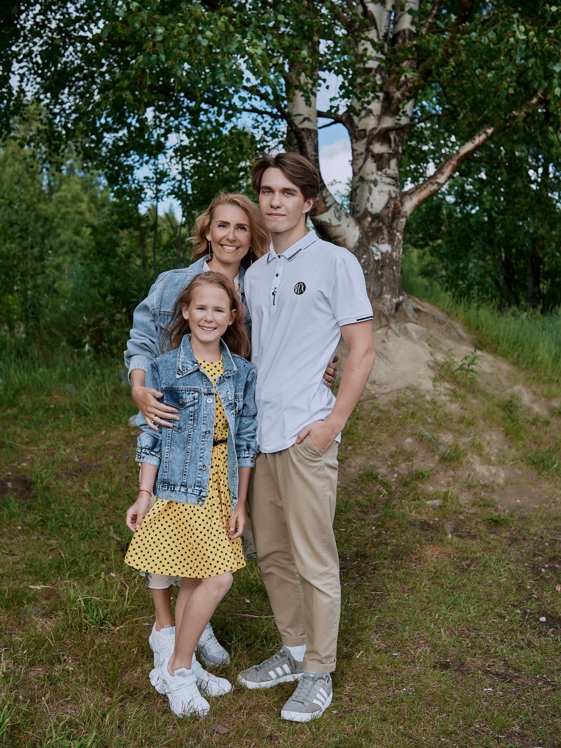 Семейная прогулка с Ами. Портретный фотограф в Санкт-Петербурге