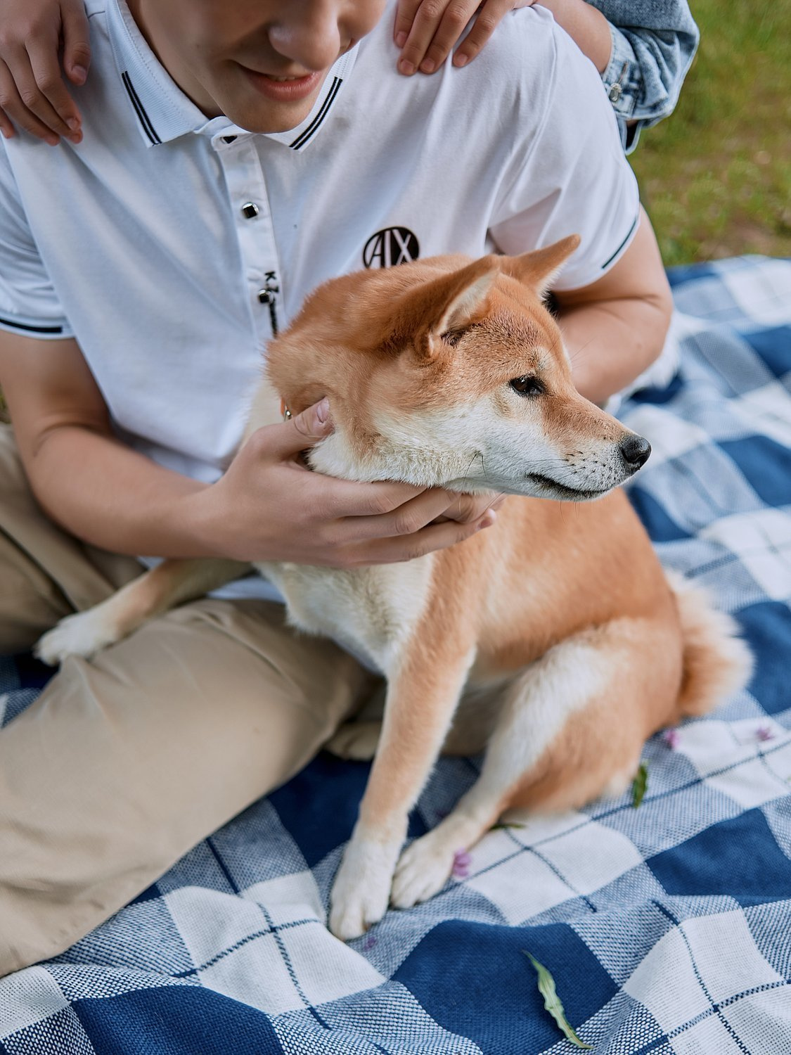 Семейная прогулка с Ами. Портретный фотограф в Санкт-Петербурге