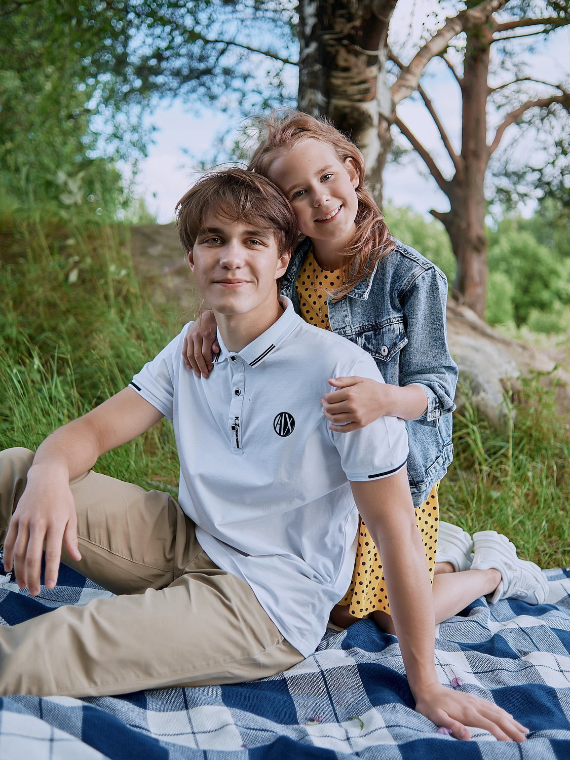 Семейная прогулка с Ами. Портретный фотограф в Санкт-Петербурге