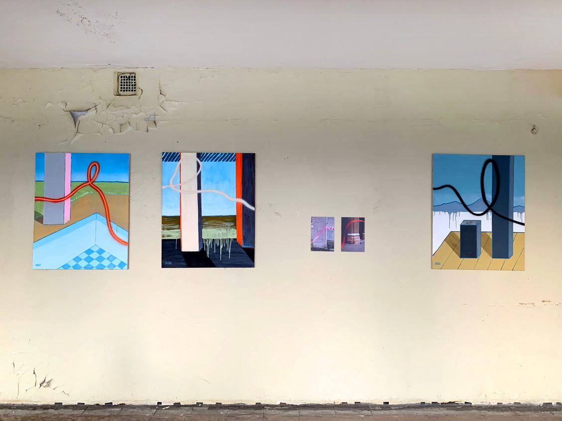 Axis Mundi. Artist Anna Snegina Художница Анна Снегина