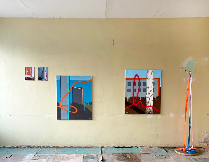 Axis Mundi. Artist Anna Snegina Художница Анна Снегина