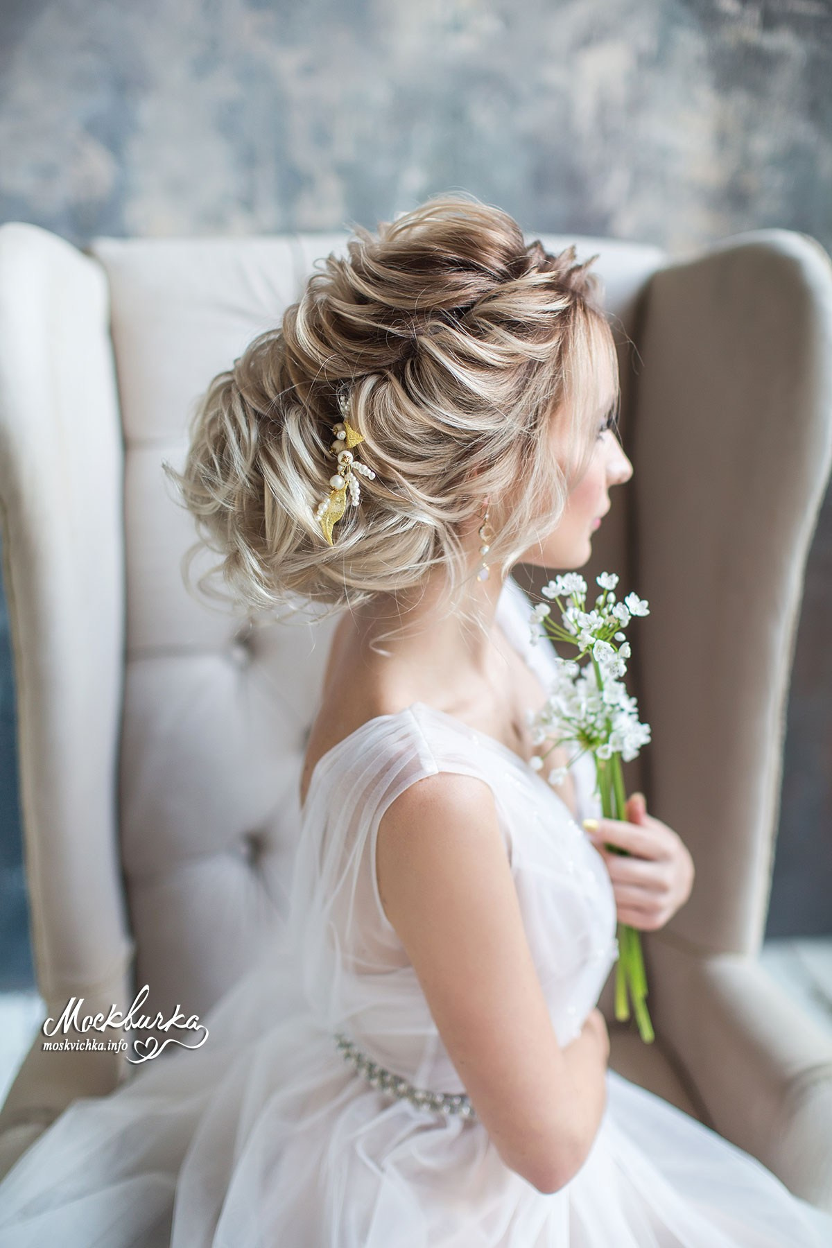 Свадебные образы. Прически и макияж на свадьбу, фотосессию, корпоратив от стилиста Кандаловой Елены в Москве, Домодедово