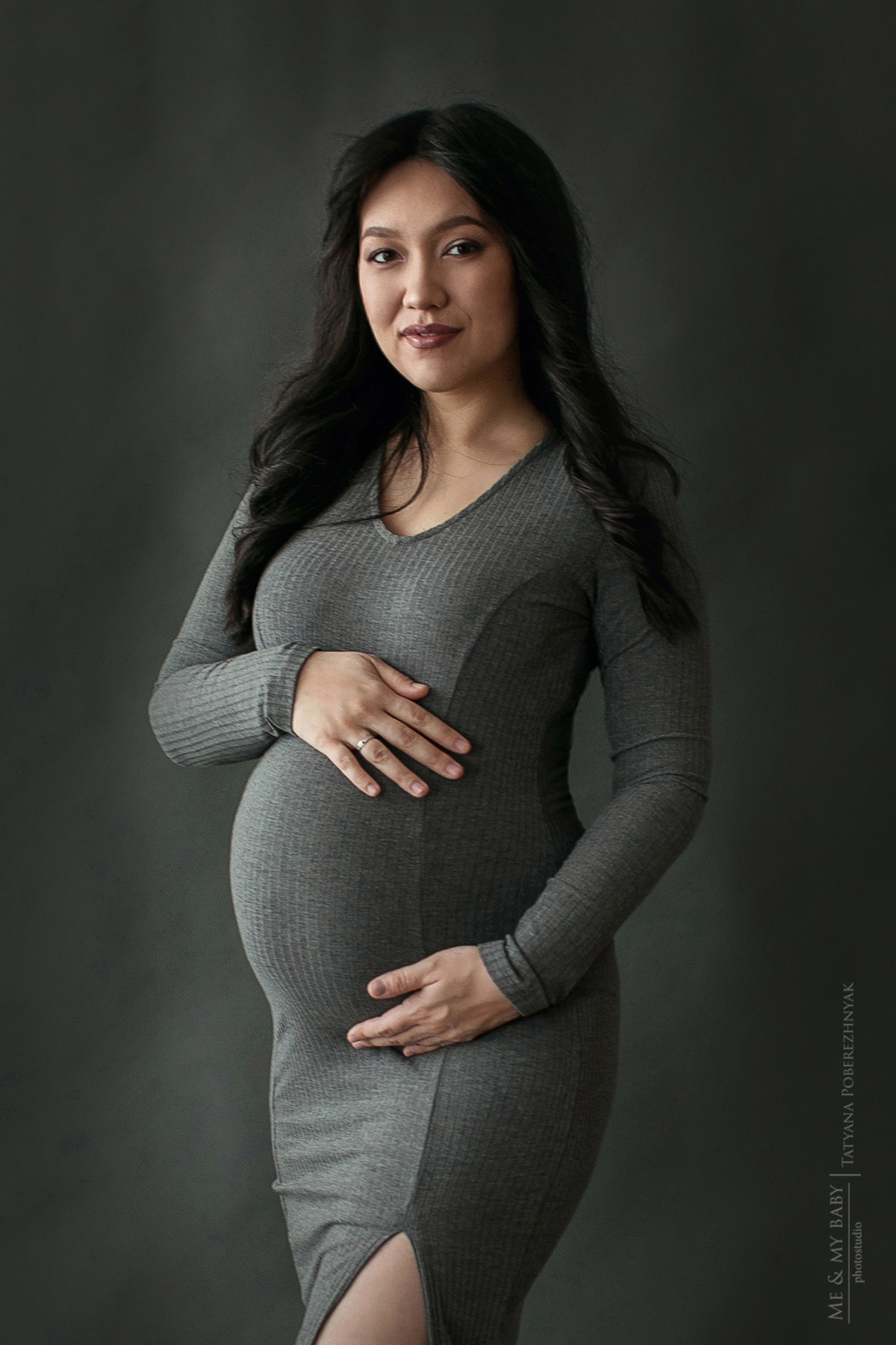 Фотосессия беременности во Владивостоке, мини-съемка проводится в период ожидания, чтобы повторить кадры с малышом после рождения