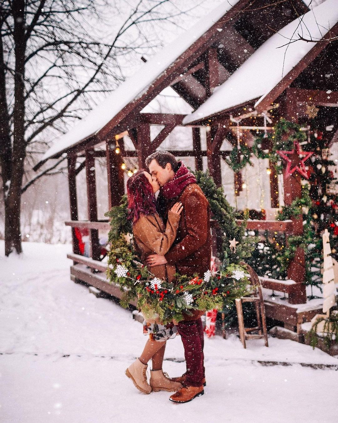 Идеи для зимней фотосессии. Фотограф в Санкт-Петербурге, Анна Скворцова