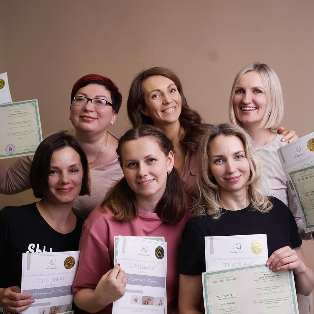 Мое обучение. Фотограф новорожденных. Детский и семейный фотограф Марьяна Юдина