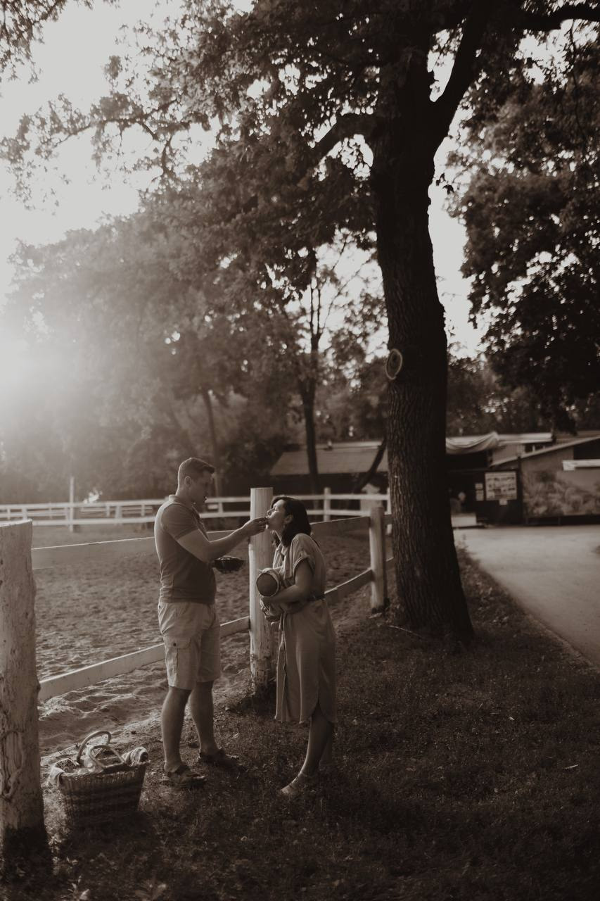 Семейная фотосессия в загородном парке. Фотограф Ксения Дзюбак Самара-Москва