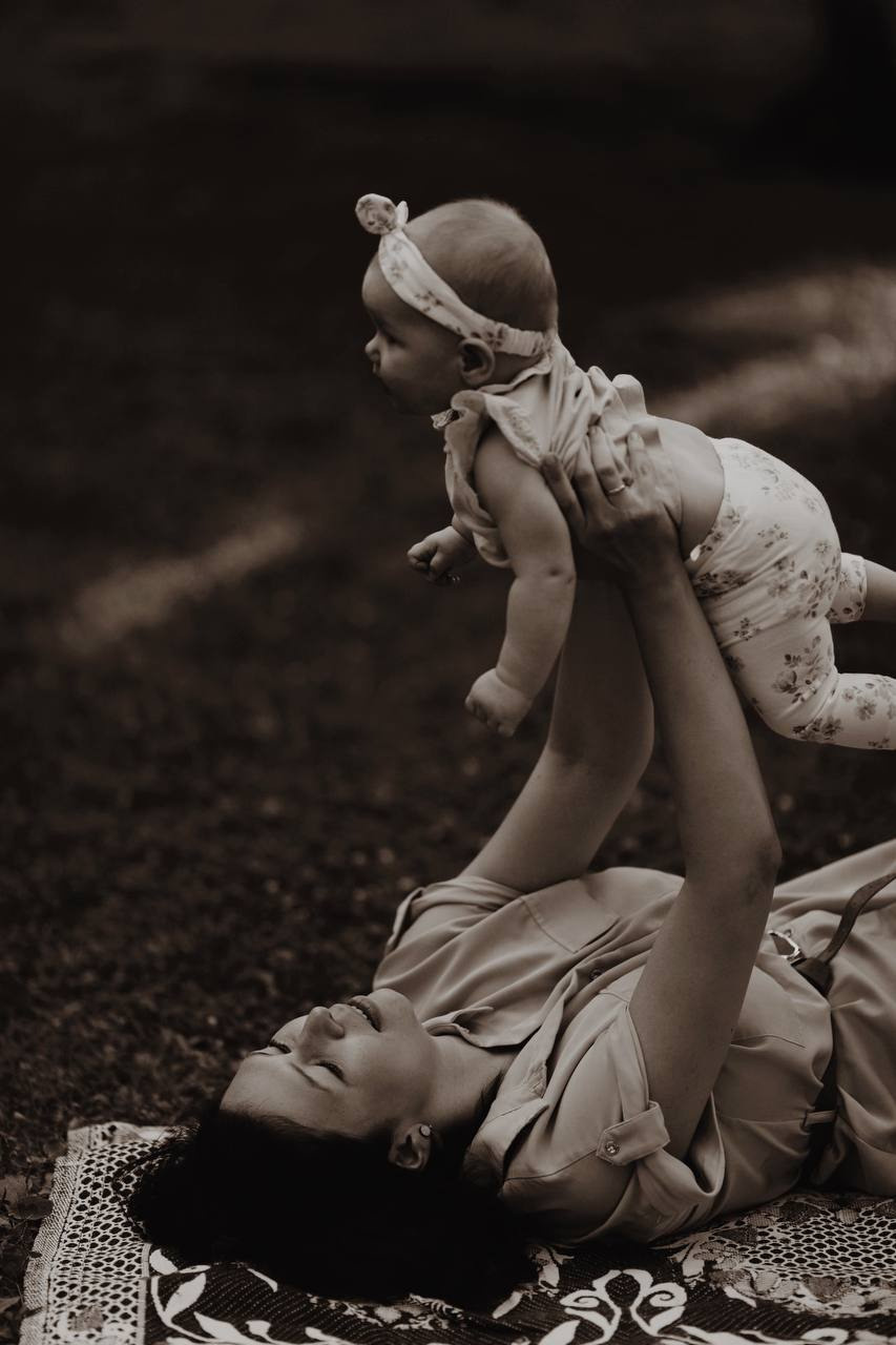 Семейная фотосессия в загородном парке. Фотограф Ксения Дзюбак Самара-Москва