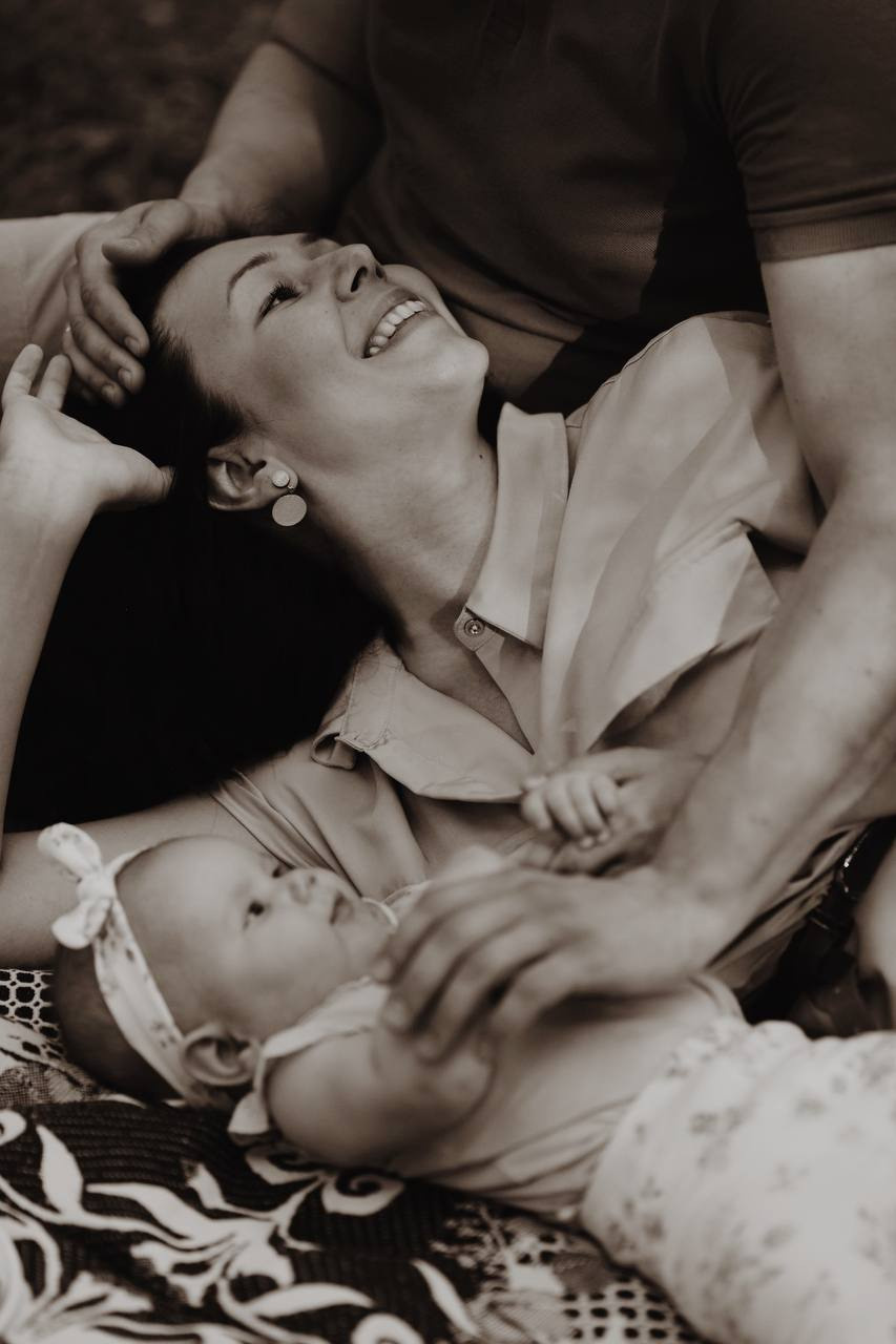 Семейная фотосессия в загородном парке. Фотограф Ксения Дзюбак Самара-Москва