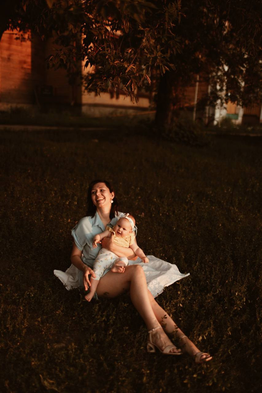 Семейная фотосессия в загородном парке. Фотограф Ксения Дзюбак Самара-Москва