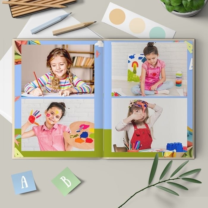 Выпускной альбом для детского сада Радость. Medlori fotobook Выпускные альбомы в Липецке Лариса Медведева