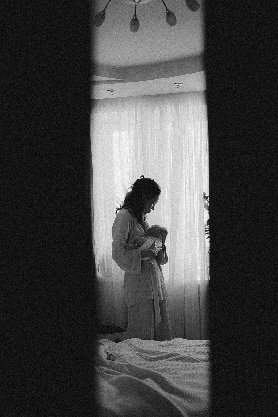 Денис, Лена и Федя. Семейный фотограф • Домашние съемки в Нижнем Новгороде