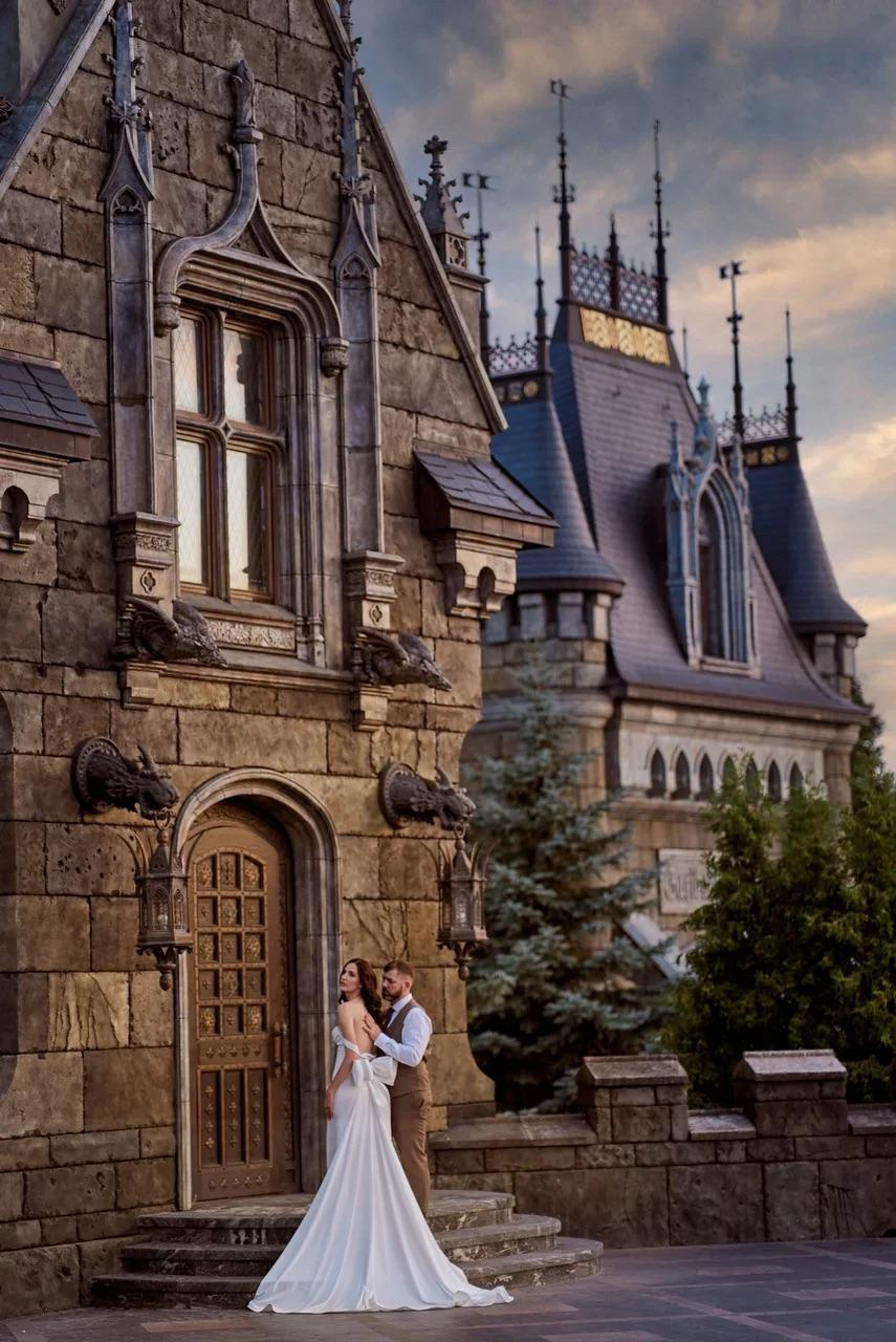 красивые закаты  замка Гарибальди