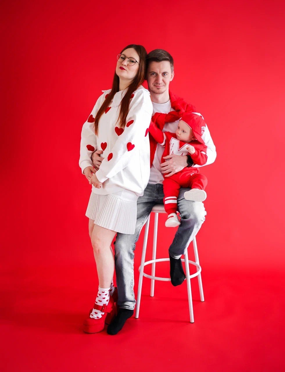 Настя, Саша и Мирон. Фотограф ANNA GEREIHAN