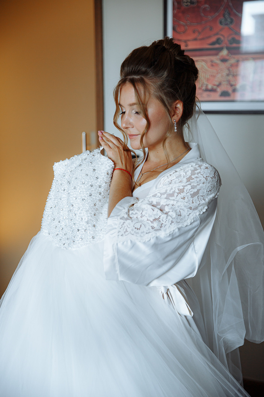 Свадебная фотосессия в Hyatt Regency Москва. Свадебный фотограф Москва и МО Сергей Киржаев