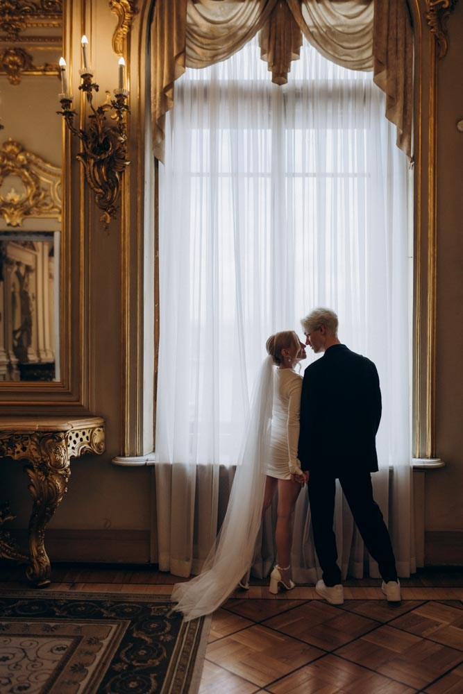 Саша и Вика | Дворец бракосочетания 1. Свадебный и love story фотограф в Санкт-Петербурге