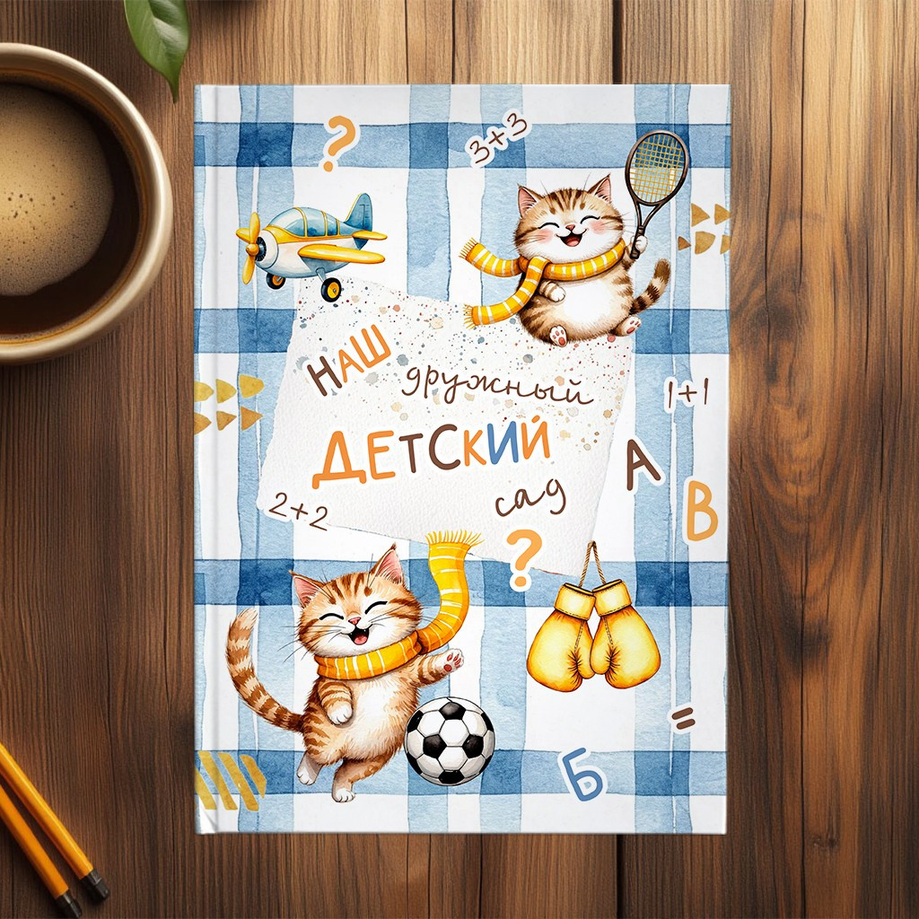 Фотокнига Котик, обложка