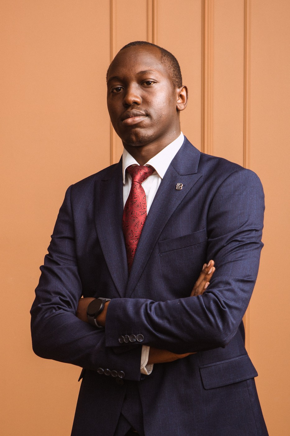 Студийный мужской портрет для выпускников медицинского университета. Фотографы в городе Волгограде — Людмила Агеева и Алексей Околелов