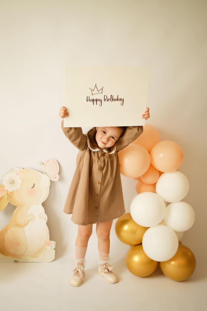 День рождения в студии. Семейный и Детский фотограф в Краснодаре Дарья Насаченко